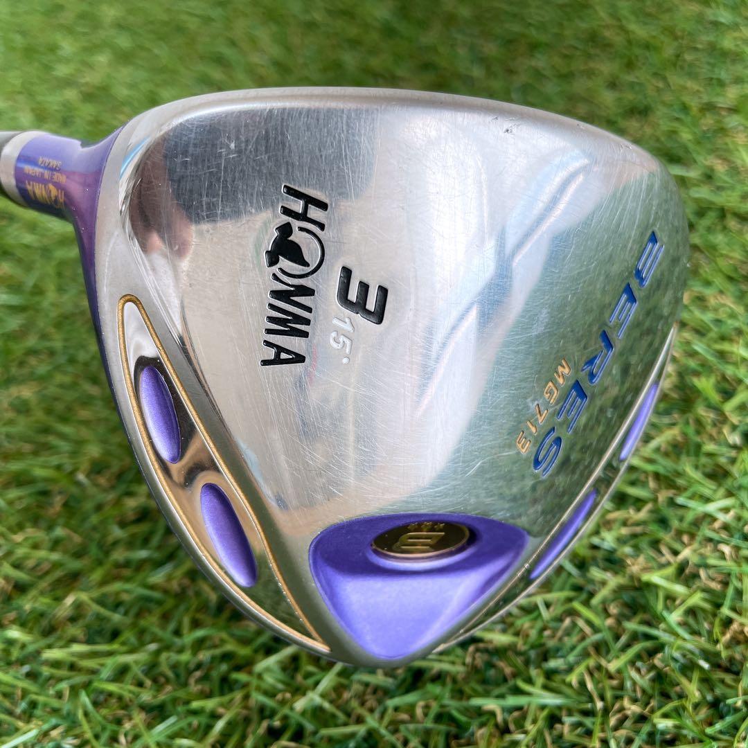希少　レディース　HONMA ホンマ　ベレス　レフティ　3w フェアウェイウッド