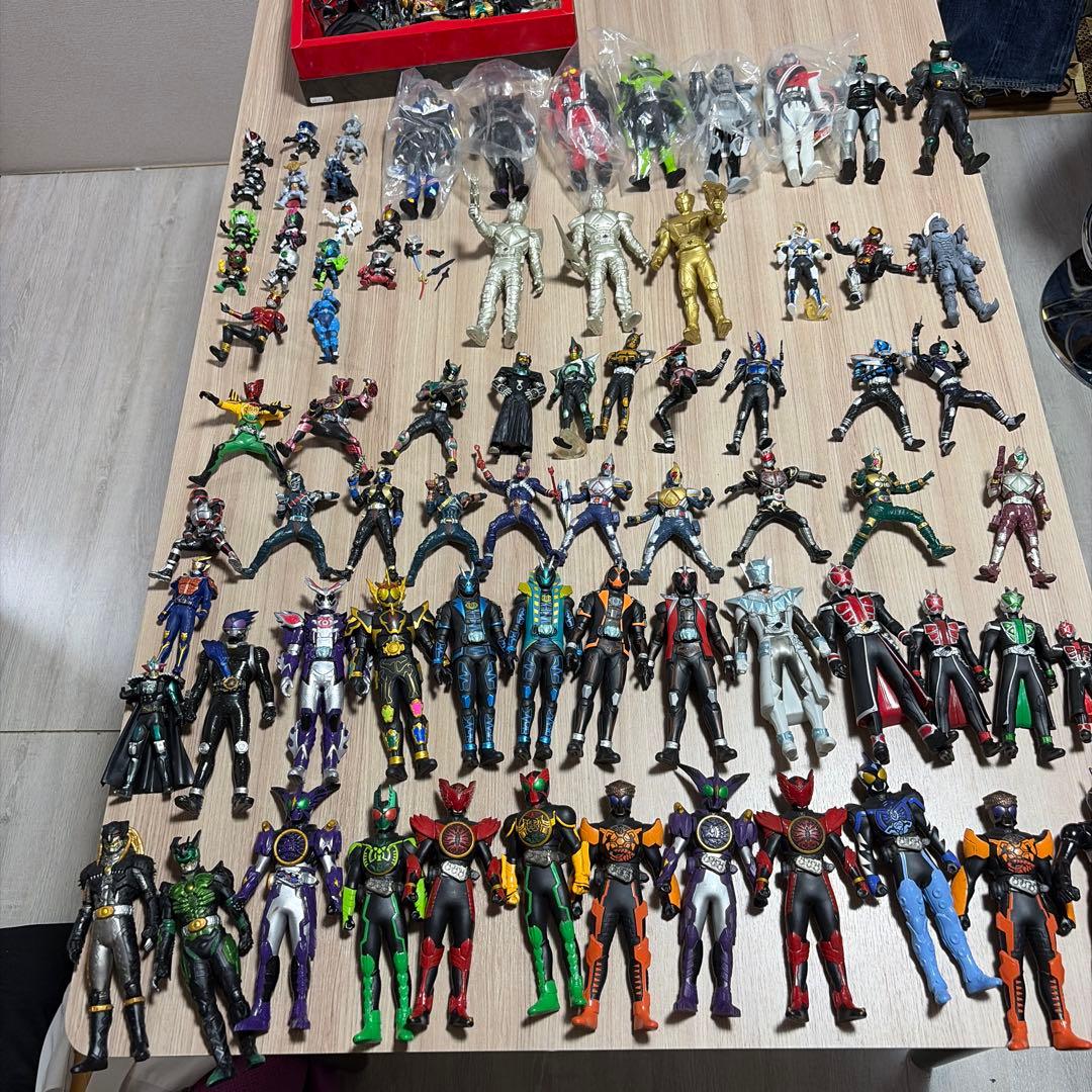 仮面ライダー フィギュア コレクション 70体以上