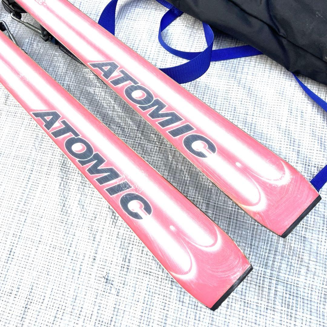 ATOMIC スキー 180cm & ROSSIGNOL ポール 128cm