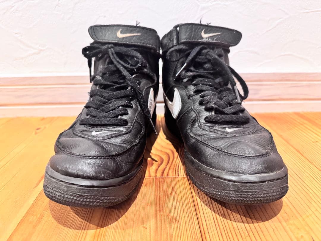 Nike エアーフォースワン NYC ブラック1 24.0㎝