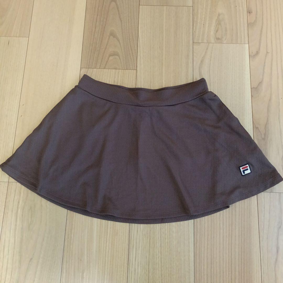 値下げ♪　FILA ブラウン Tシャツ スカート セットアップ
