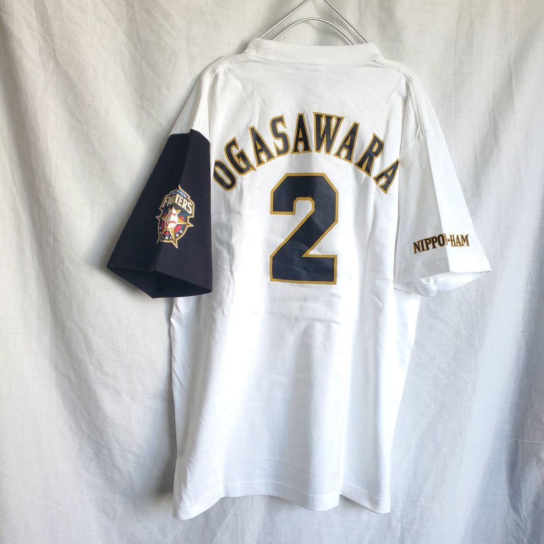 未使用 北海道日本ハムファイターズ 小笠原道大　ガッツ プレイヤーズ Tシャツ