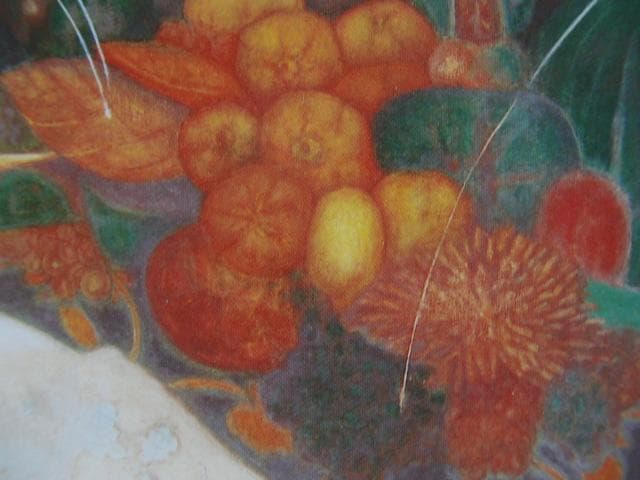 江村正光、【豊かに荒涼】、希少な画集画、新品高級額 額装付、状態良好