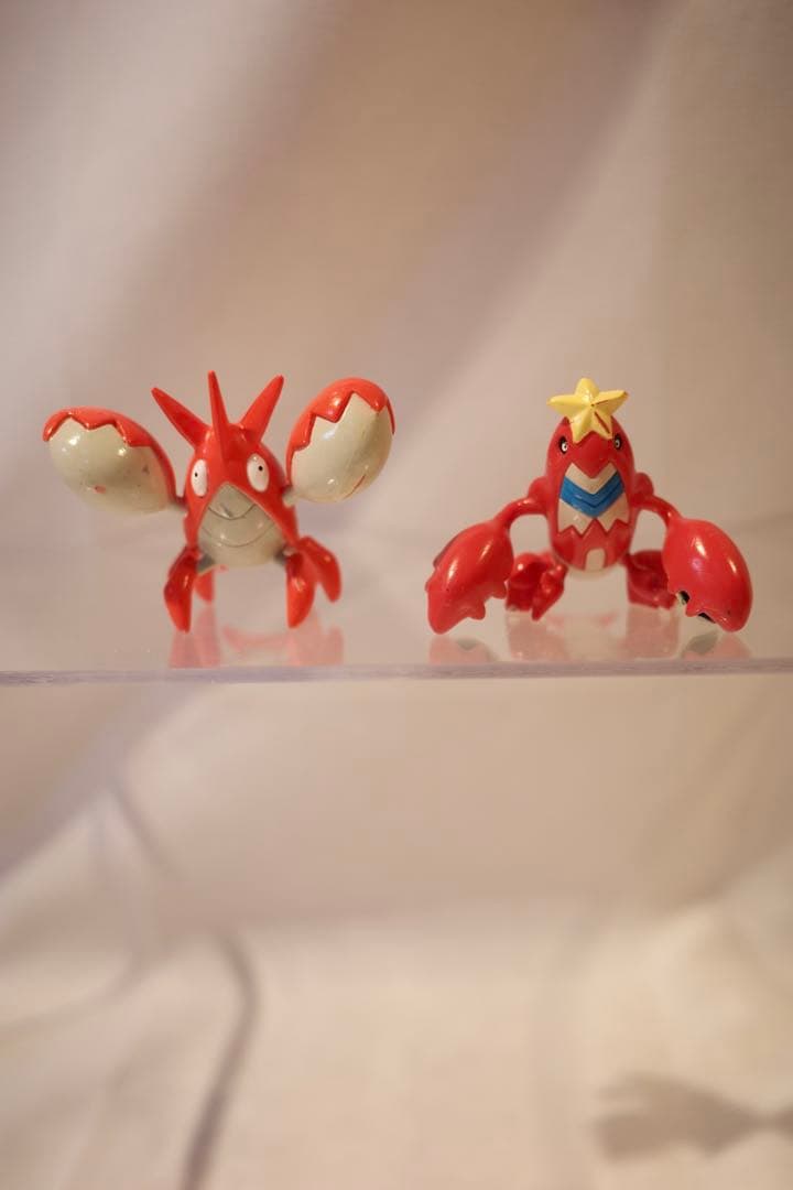 【初期TOMY】モンコレ ヘイガニ＆シザリガー 進化セット AG世代 当時物