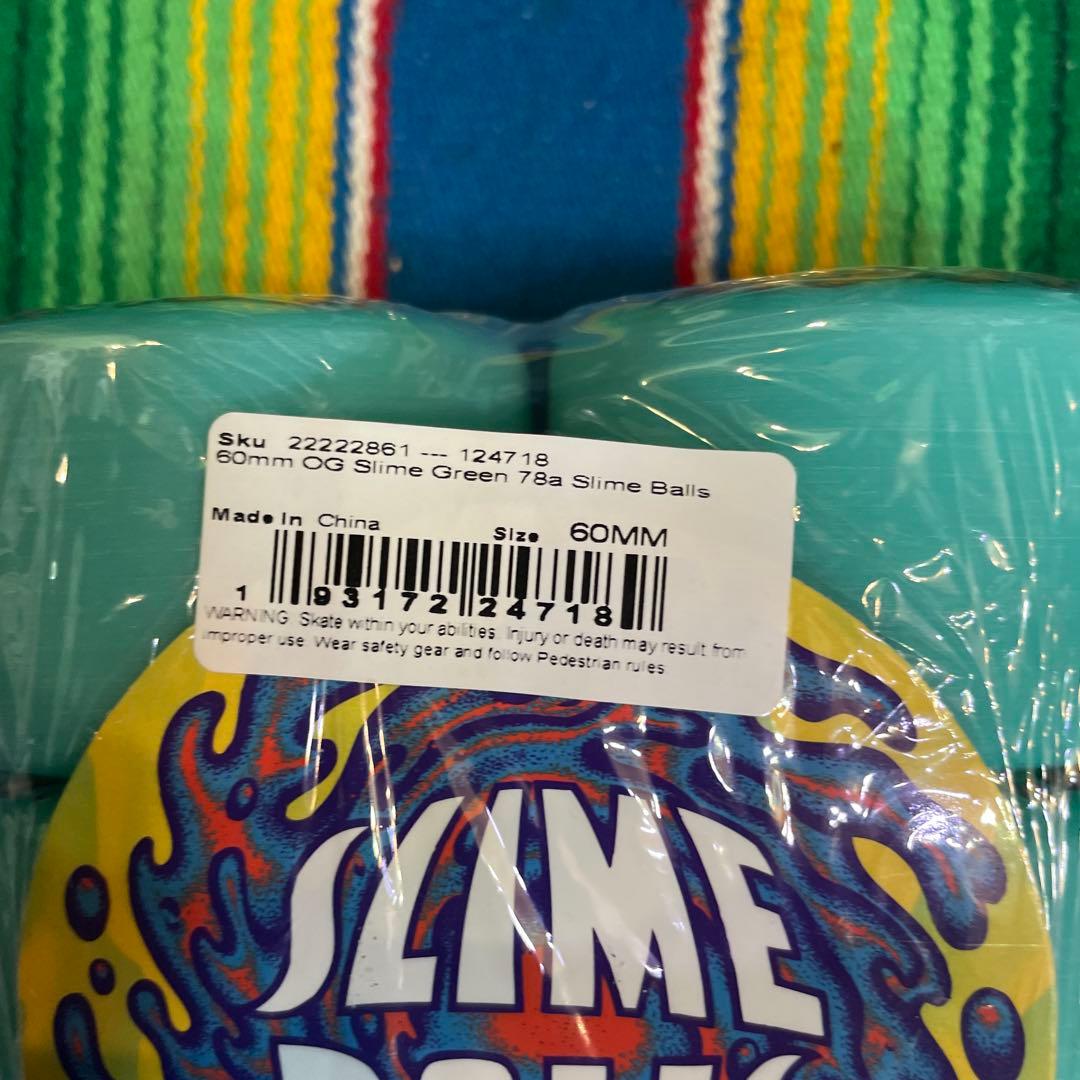 SLIME BALLS 60MM スライムグリーン 78A