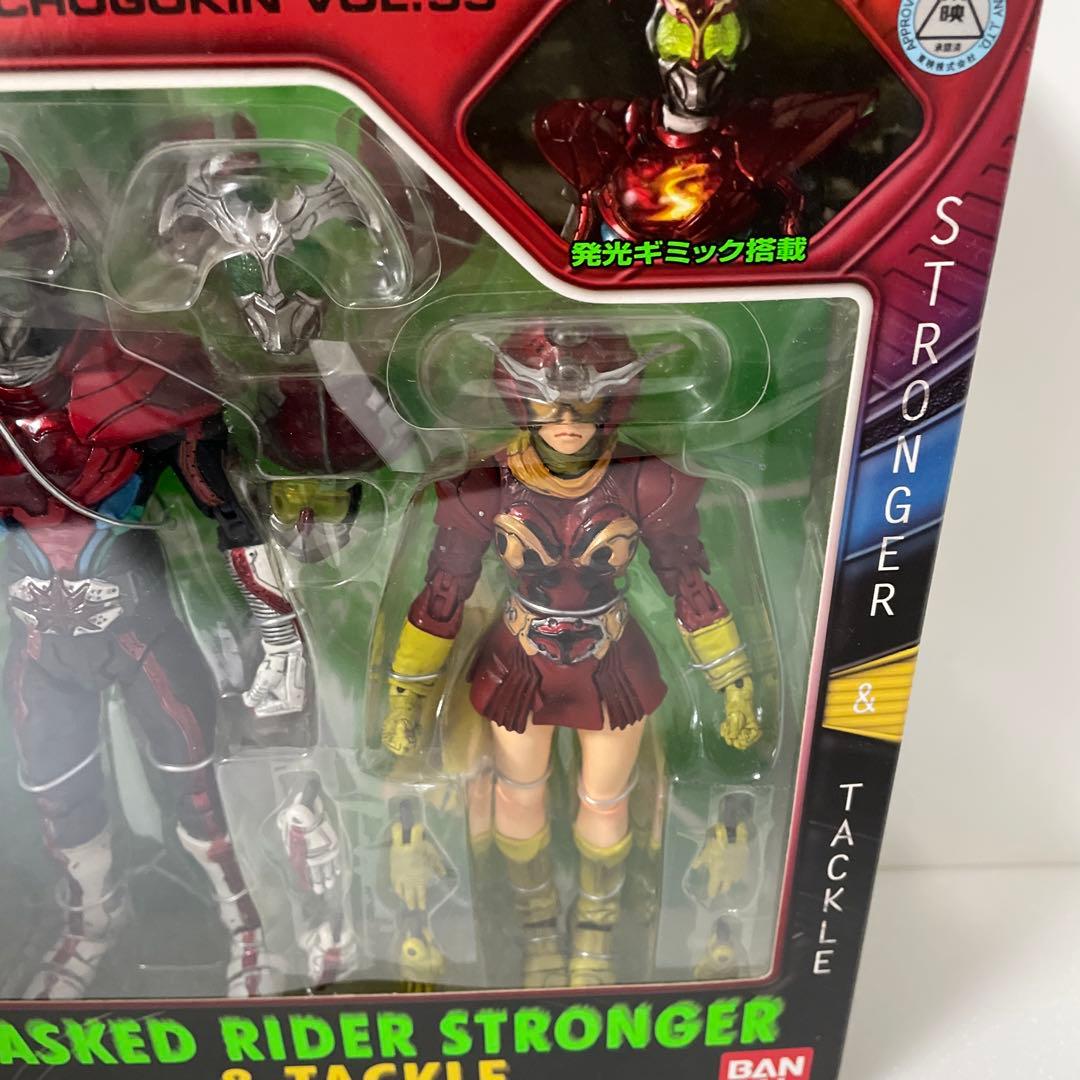 新品 s.i.c.仮面ライダーストロンガー タックル　フィギュア