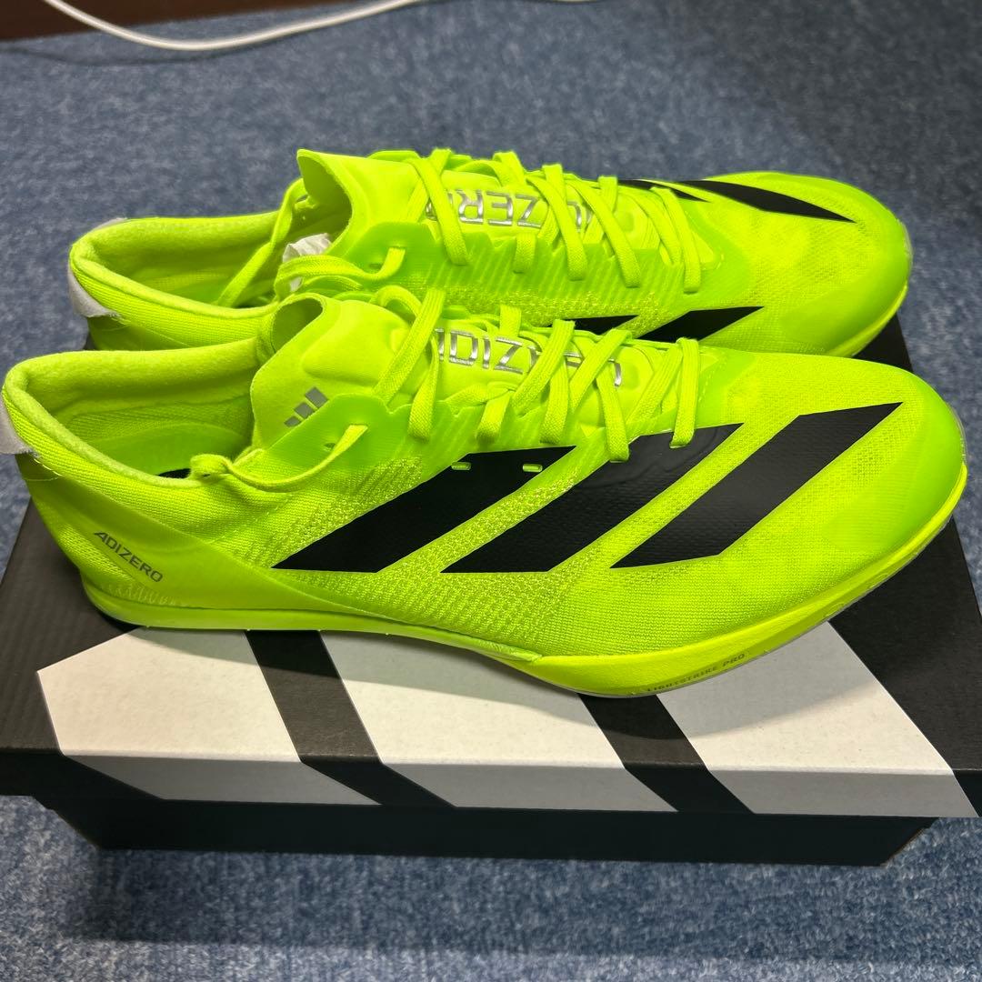 Adizero finesse 26.5cm ニードルピン 箱付き