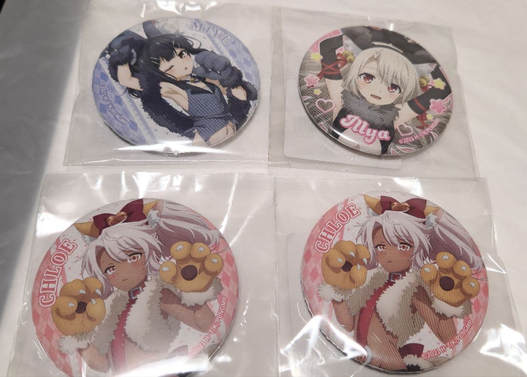 「プリズマ☆イリヤ」ビースト スクラッチ アクリルスタンド、缶バッジ、他セット