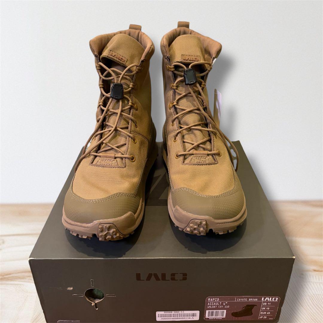 新品　LALO RAPID ASSAULT 6 ミリタリー　ブーツ　コヨーテ