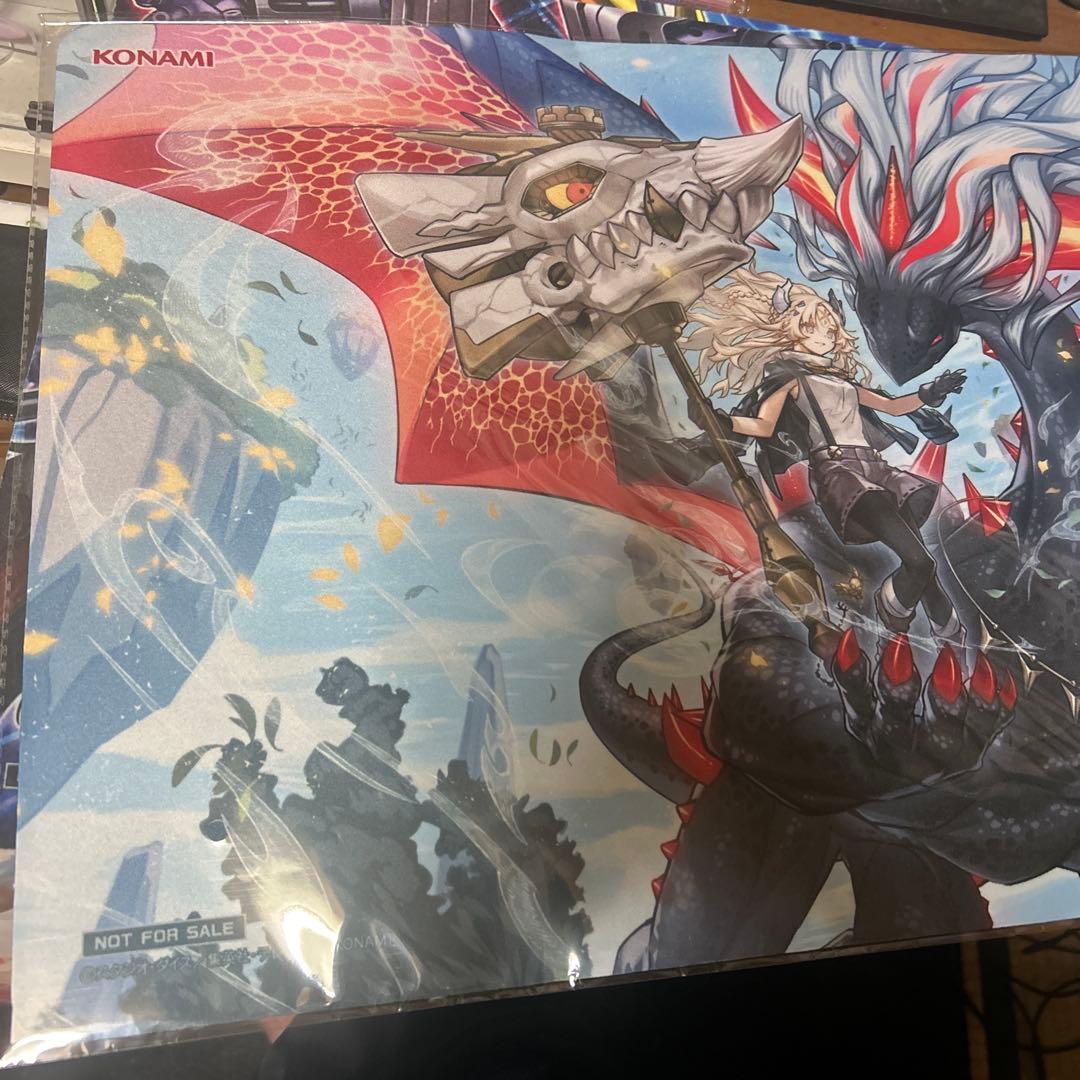 遊戯王 黒き竜のエクレシア プレイマット