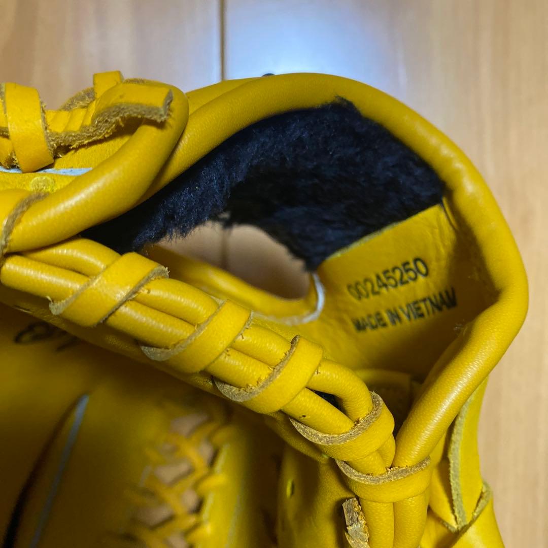 新品未使用品ZETT ソフトスティア 少年軟式グローブ イエロー