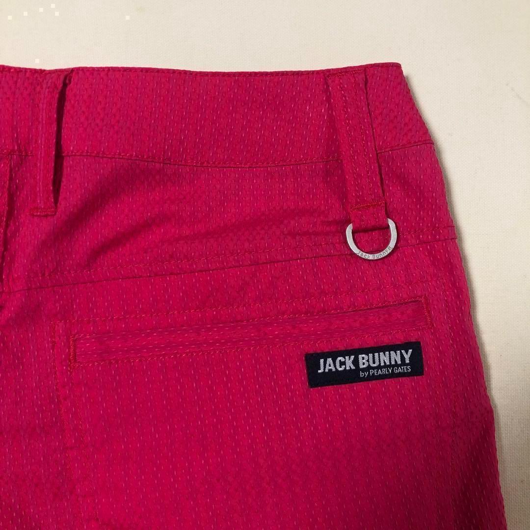 新品未使用 ジャックバニー ゴルフ ショート パンツ ピンク サイズ0