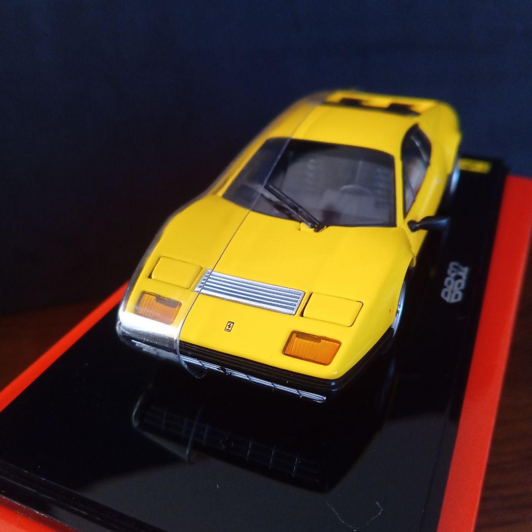 ミニカー京商　 フェラーリ512BB 　　イエロー 1/43