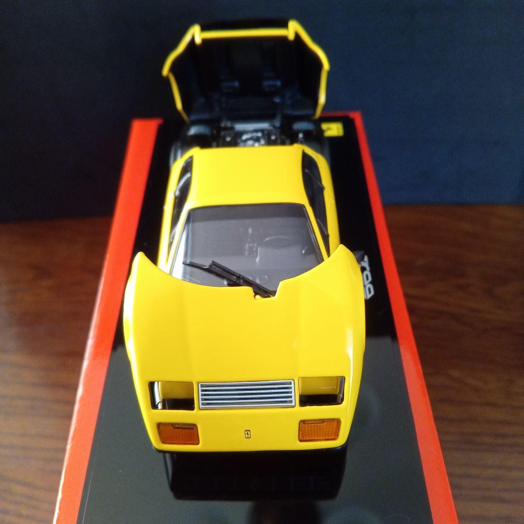 ミニカー京商　 フェラーリ512BB 　　イエロー 1/43