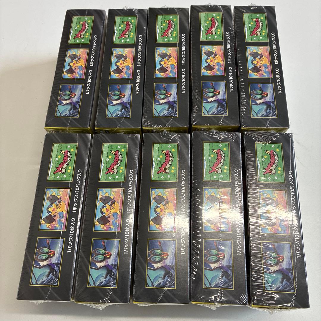 ポケモンカードメガドリームexシュリンク付き未開封、10BOX