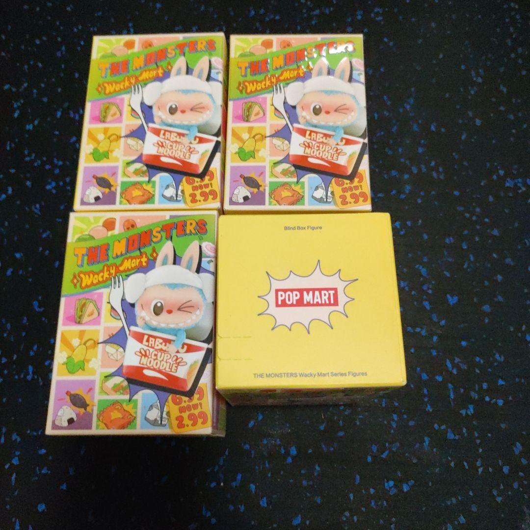 THE MONSTERS Wacky Mart ４個未開封　ラブブ　フィギュア