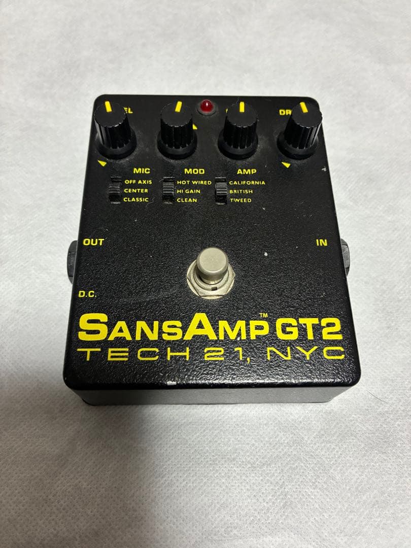 TECH 21 NYC SansAmp GT2 エフェクター