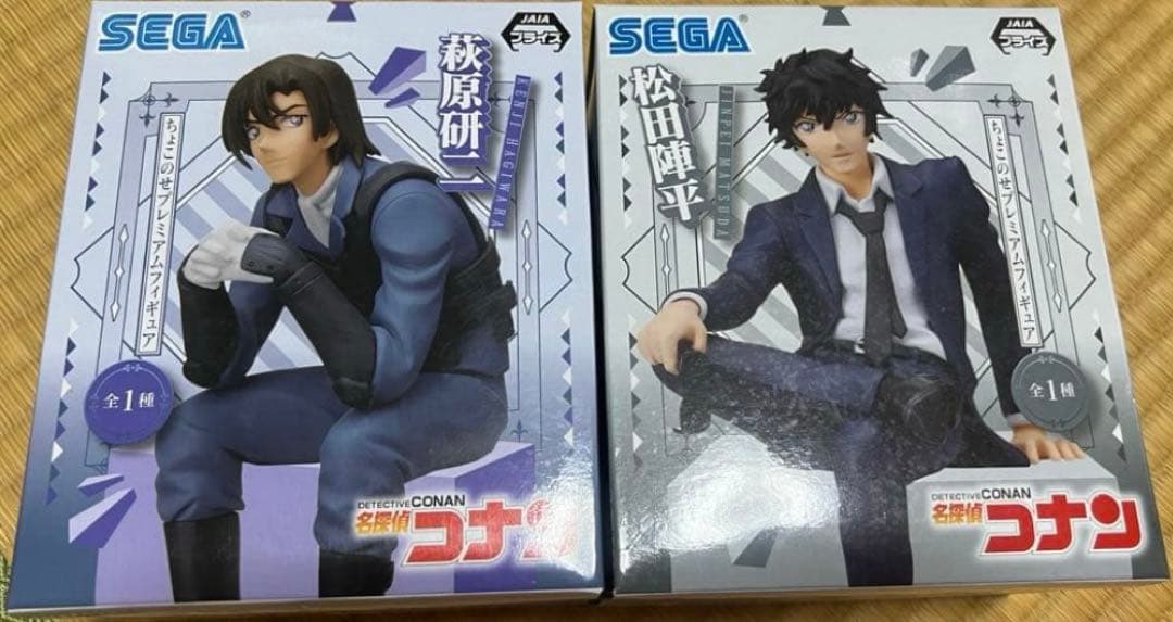 名探偵コナン フィギュアセット 萩原研一　松田陣平　①