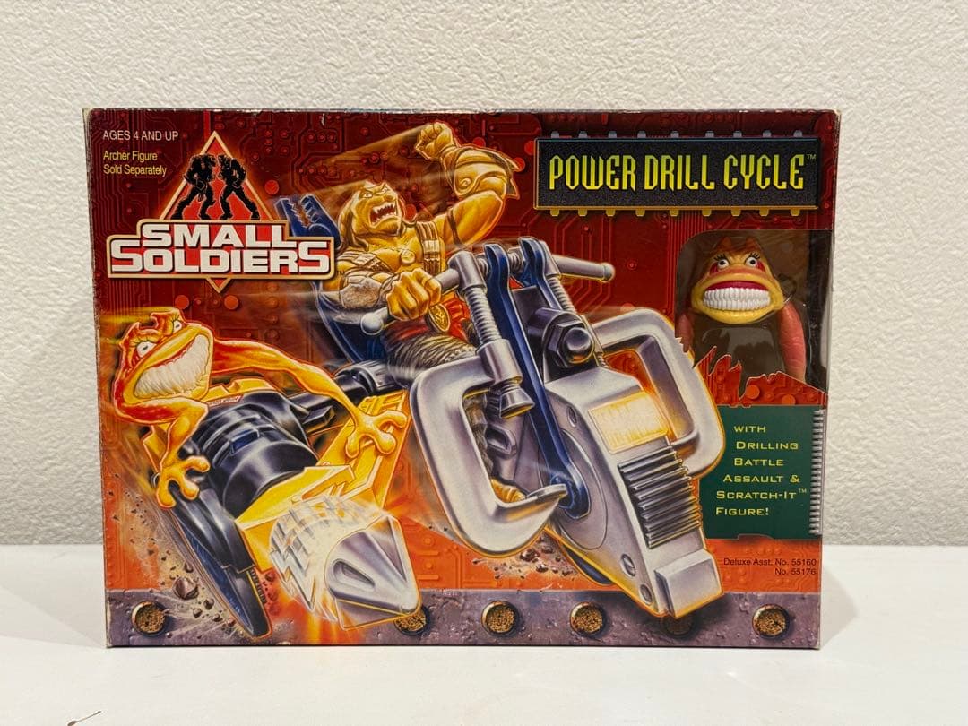 スモールソルジャーズ　パワードリルサイクル　スクラッチット　未使用品