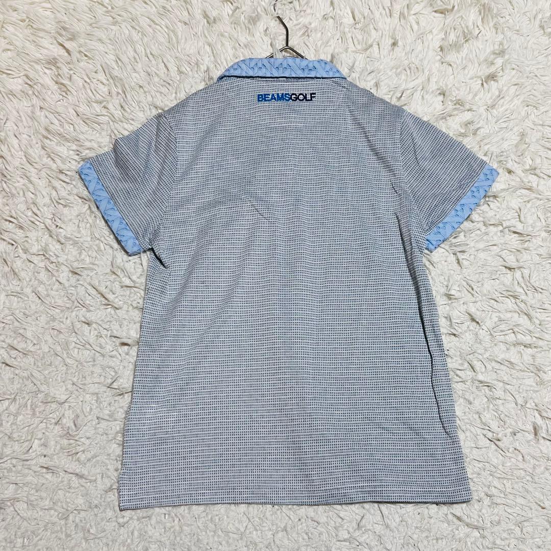 【美品】ビームスゴルフ　ポロシャツ　半袖　M 日本製　ゴルフ　スポーツウェア