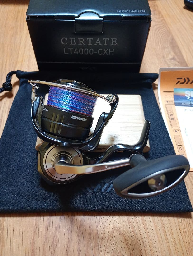 【7/25夜まで】Daiwa24セルテートLT4000CXH　ブラックスプールⅡ