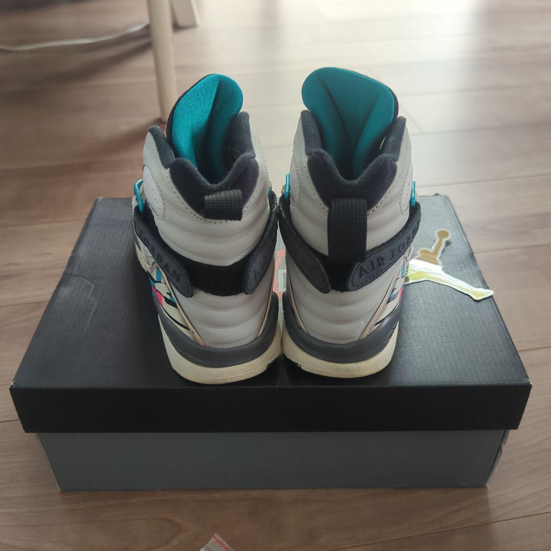 Air Jordan 8 ホワイト/マルチカラー