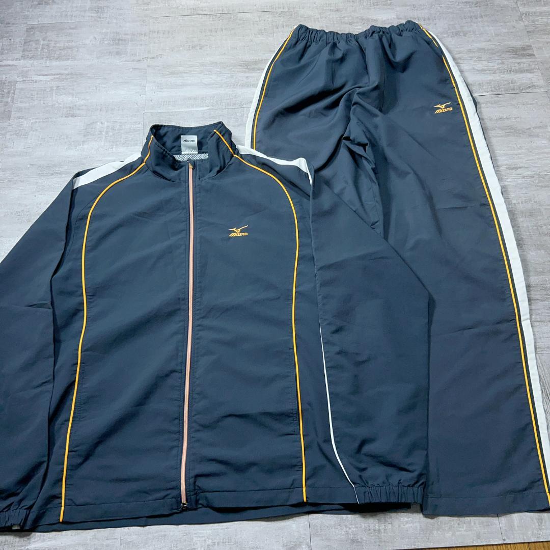 美品 MIZUNO 大きいサイズ ウィンドブレーカー 上下 セットアップ XO