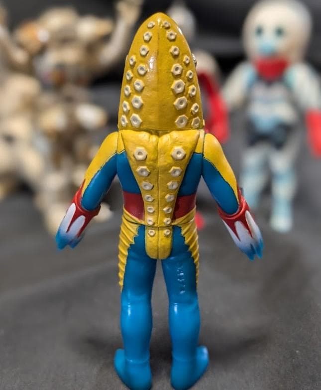 ウルトラセブン＆登場怪獣・宇宙人（ソフビ道）他ミニソフビ５体セット