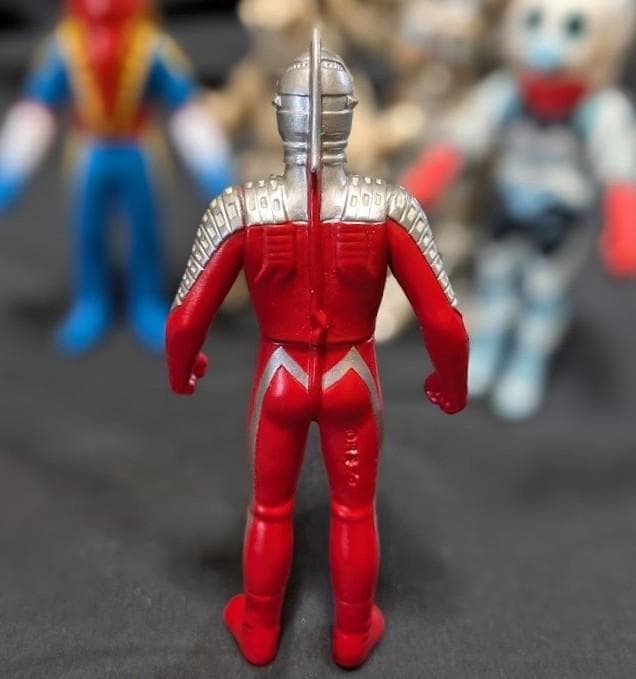 ウルトラセブン＆登場怪獣・宇宙人（ソフビ道）他ミニソフビ５体セット