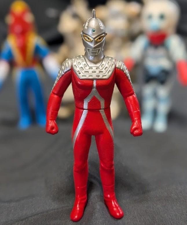 ウルトラセブン＆登場怪獣・宇宙人（ソフビ道）他ミニソフビ５体セット