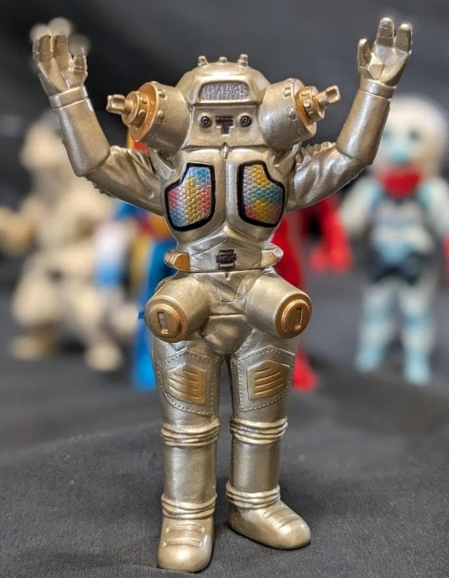 ウルトラセブン＆登場怪獣・宇宙人（ソフビ道）他ミニソフビ５体セット