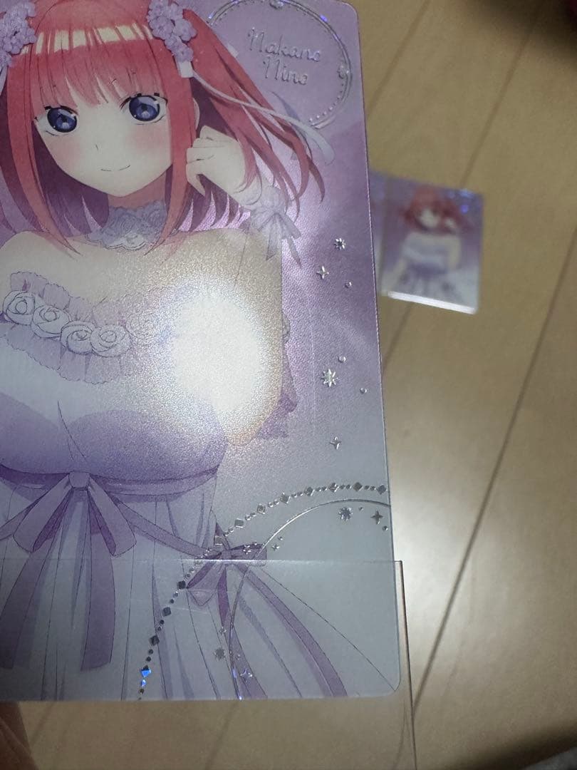五等分の花嫁 中野二乃 SPウエハースカード セット