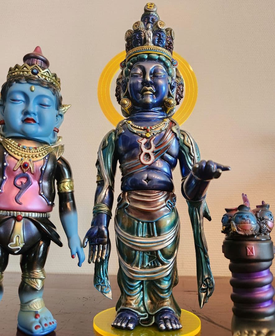 ソフビ　フィギュア　ミロクトイ　仏像　インデーズソフビ　神仏