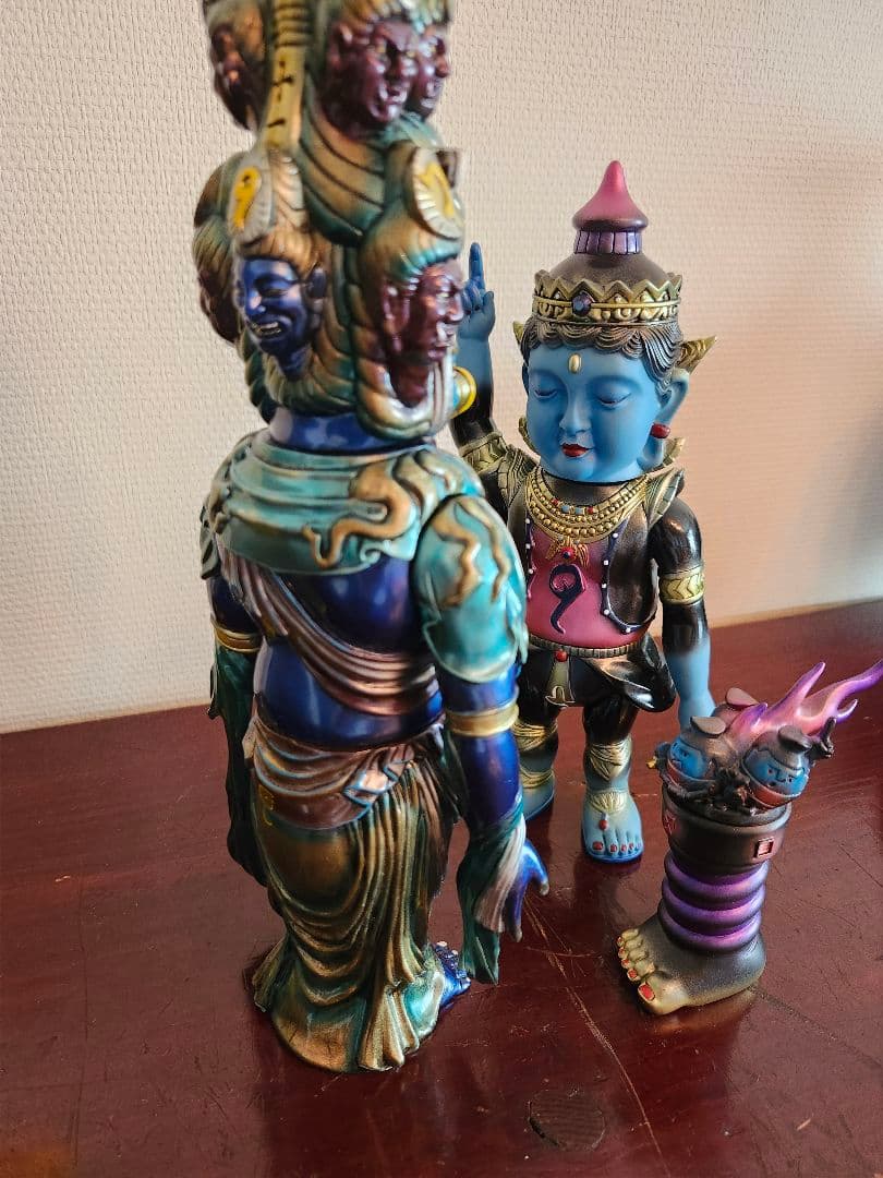 ソフビ　フィギュア　ミロクトイ　仏像　インデーズソフビ　神仏