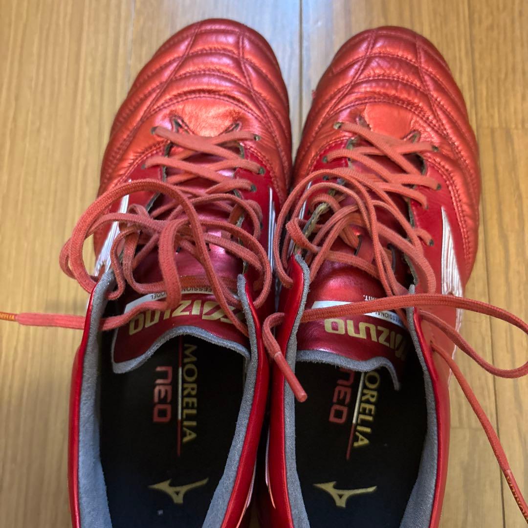 Mizuno Morelia Neo レッド スパイクシューズ モレリア