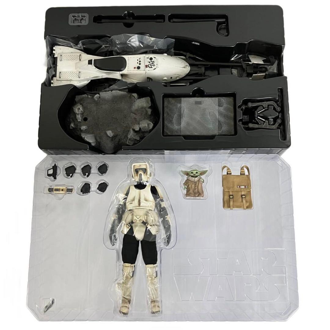 HOT TOYS TMS017 スカウト・トルーパー & スピーダー・バイク