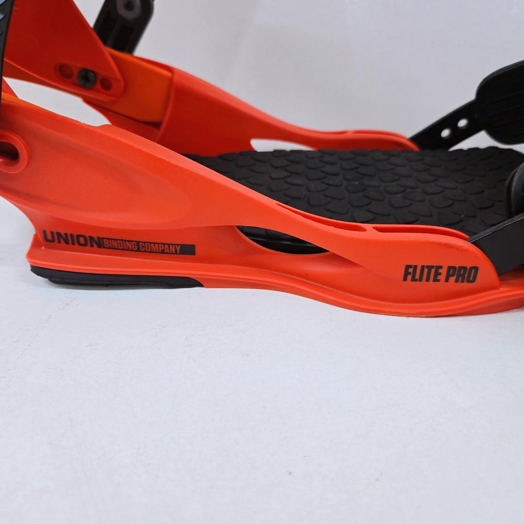 【美品】UNION FLITE PRO ビンディング オレンジ Mサイズ
