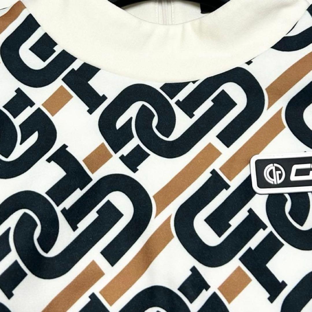 週末セール　CPG GOLF ロゴグラフィカルワンピース L