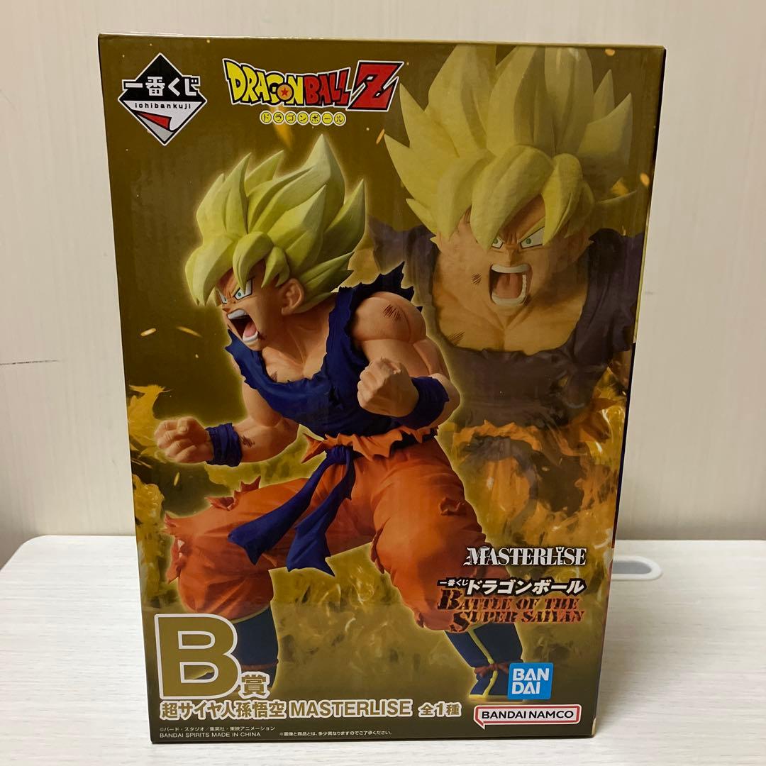 ドラゴンボール一番くじ B賞 超サイヤ人孫悟空MASTERLISE