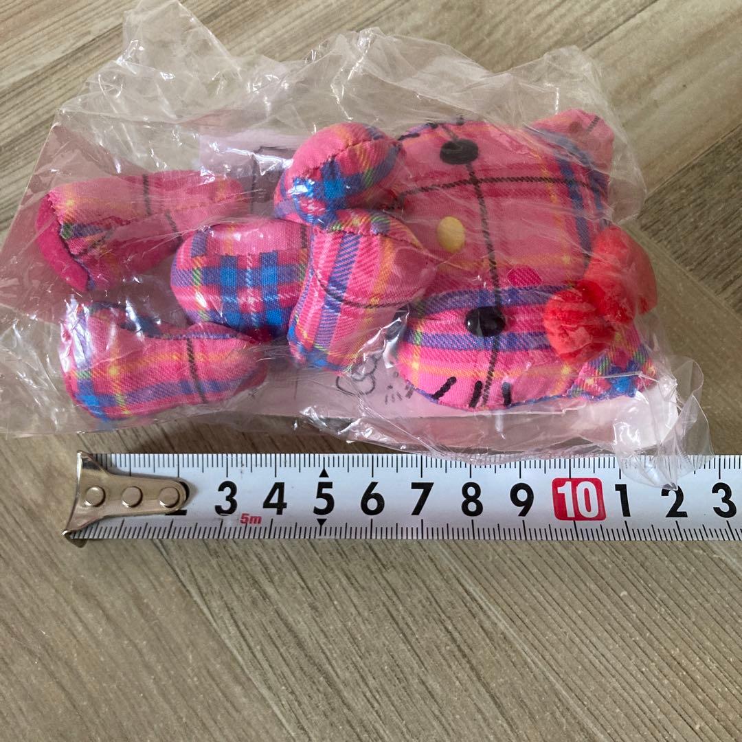 ハローキティ マスコットクリップ 未開封品 年代物
