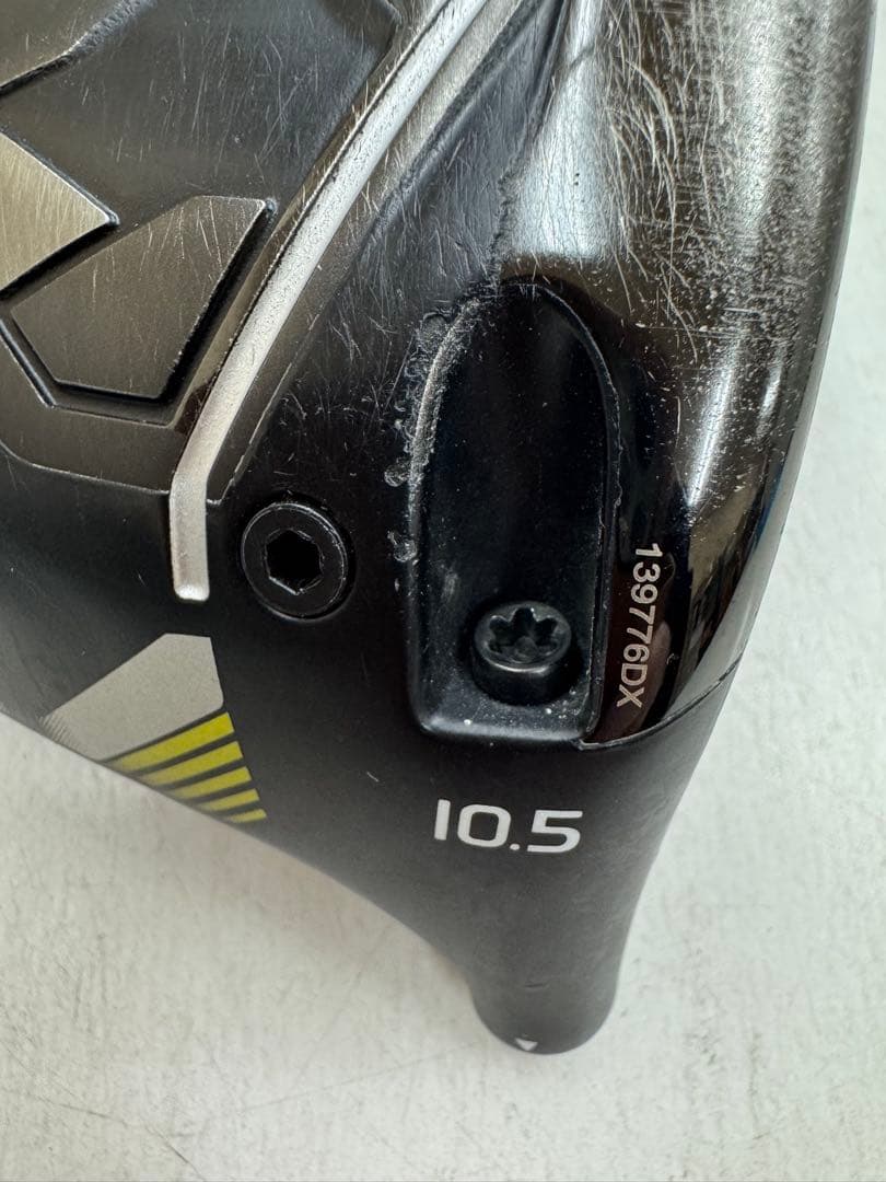 PING G４３０ １０ＫMAXドライバー 10.5度 カバー付きヘッドとレンチ