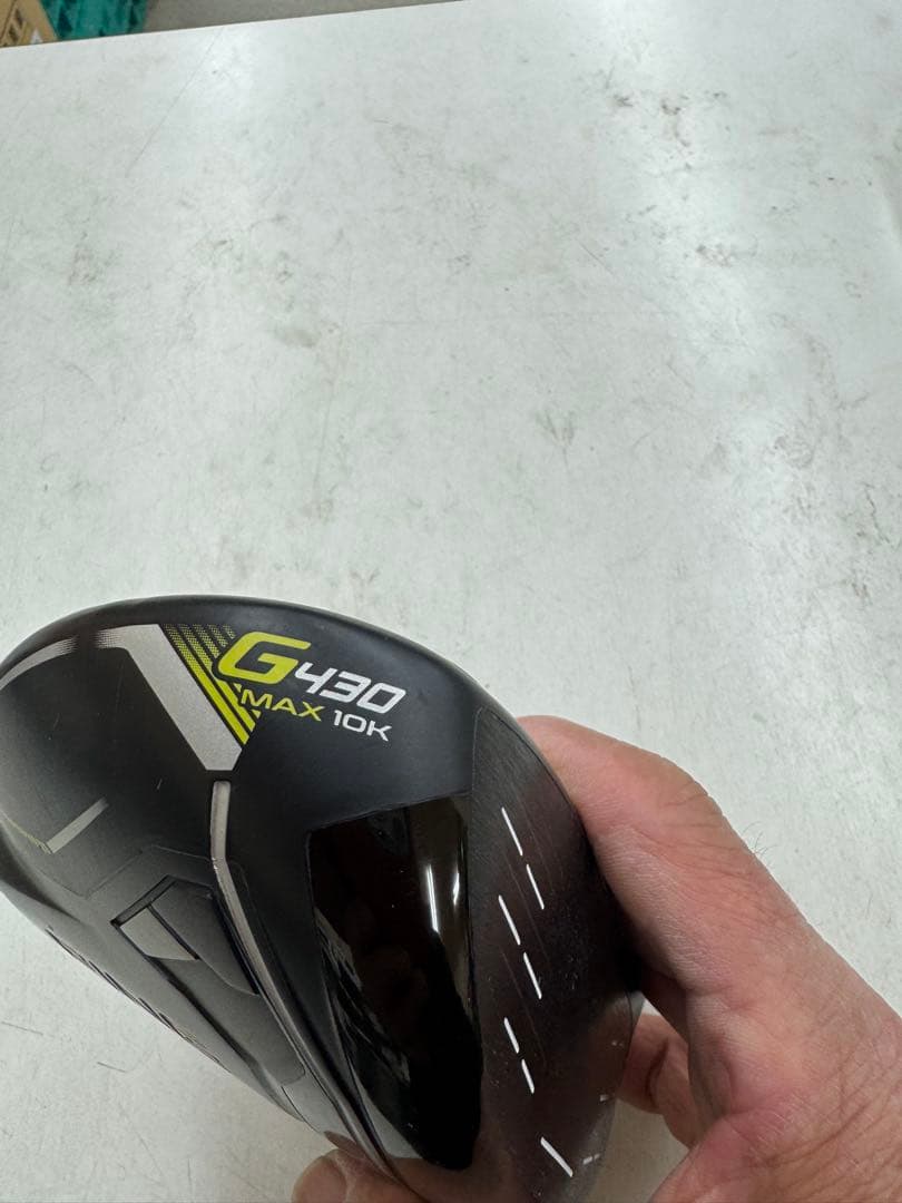 PING G４３０ １０ＫMAXドライバー 10.5度 カバー付きヘッドとレンチ