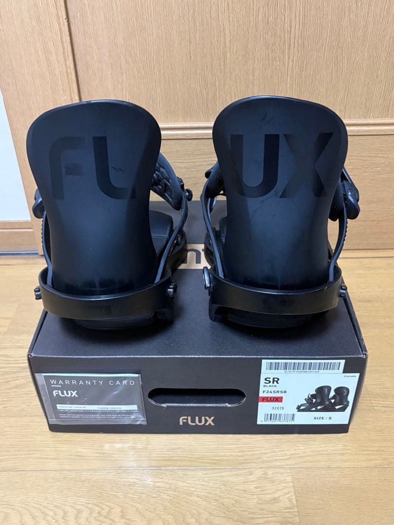 23-24FLUX SR ビンディング F24SRSD ブラック Sサイズ
