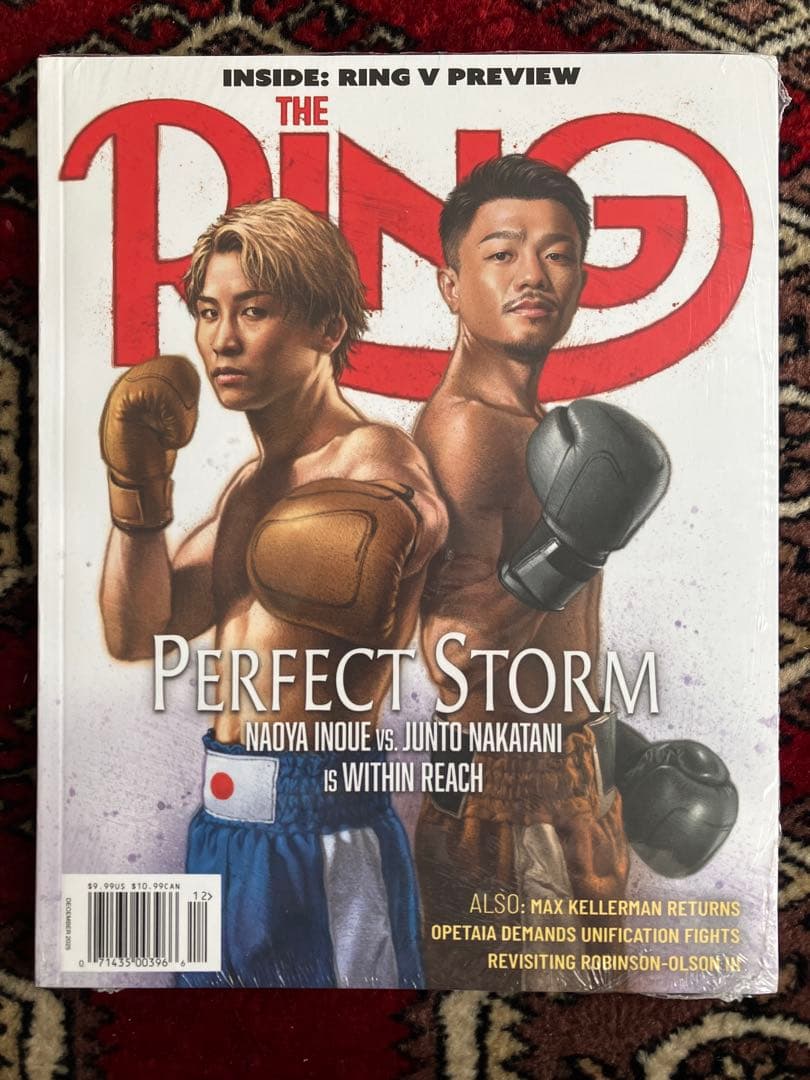 The Ring ボクシング雑誌 井上尚弥　中谷潤人