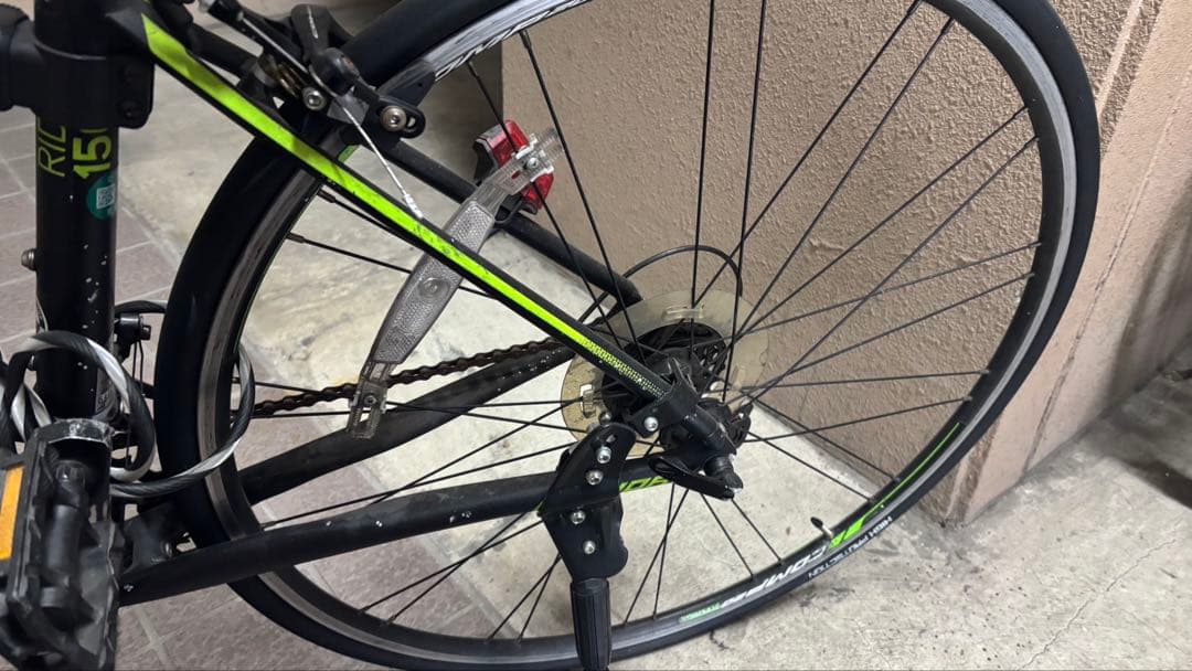 【最安値】ロードバイク ブラック　メリダ　自転車　SHIMANO搭載 シマノ