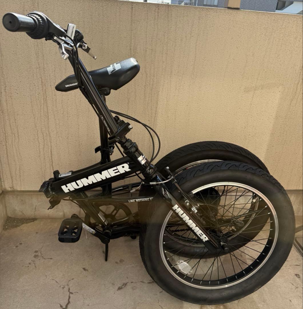 HUMMER(ハマー) FDB206FAT-BIKE20インチ 折りたたみ自転車