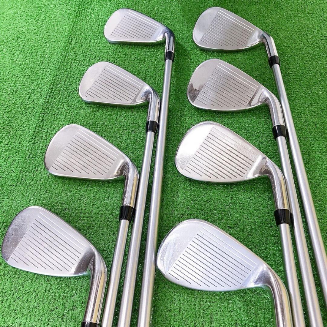 タ96★希少左利き用 キャロウェイ MAVRIK 8本アイアンセット レフティ