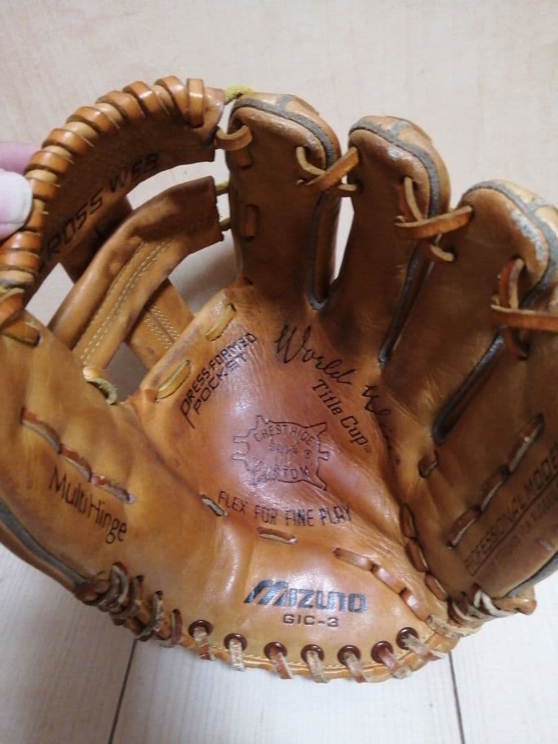 MIZUNO ワールドウィン GIC-3 硬式用 内野 右投げ グローブ