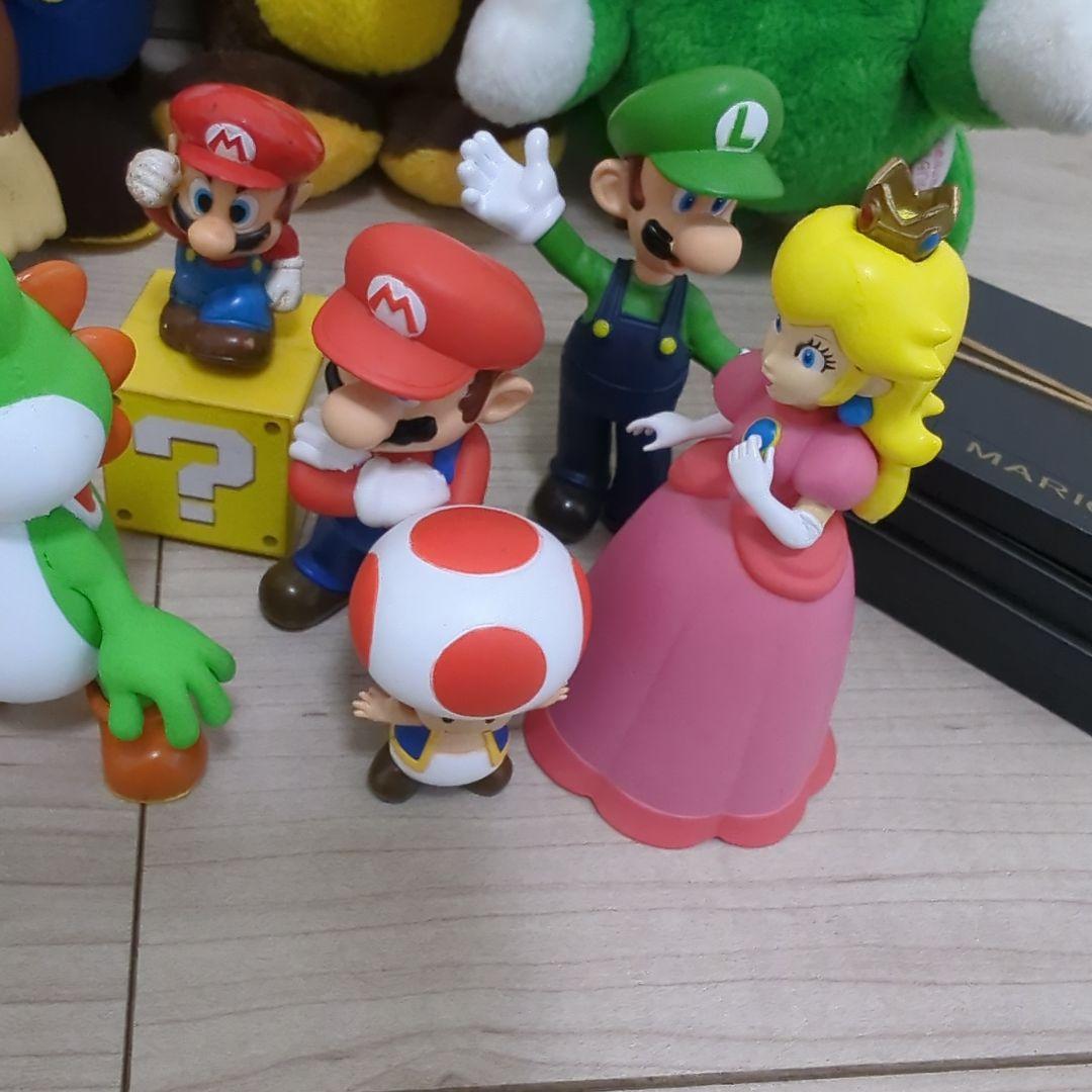 マリオキャラクター フィギュア ぬいぐるみセット