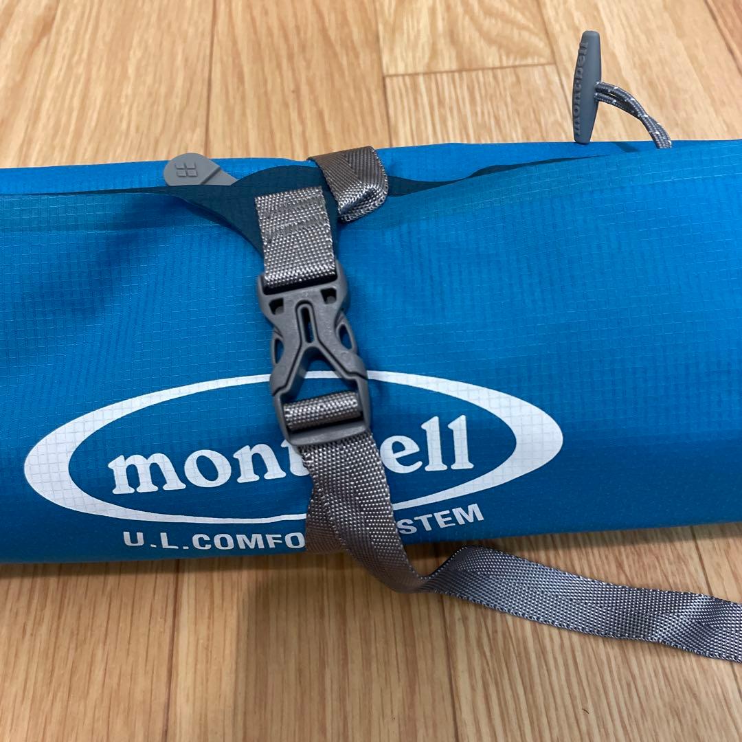 mont-bell AIR PAD WIDE 180 青　モンベル　エアパッド